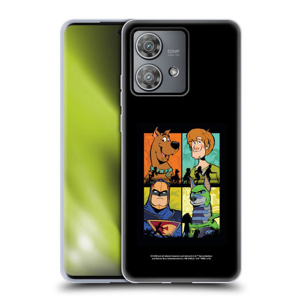 Scoob! Scooby-Doo Movie Graphics Scoob And Falcon Force Soft Gel Case for Motorola Edge 40 Neo 5G