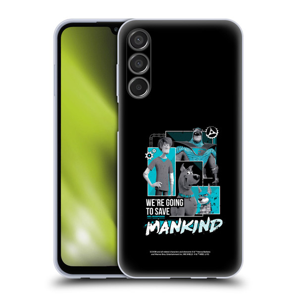 Scoob! Scooby-Doo Movie Graphics Save Mankind Soft Gel Case for Samsung Galaxy M15/F15 5G