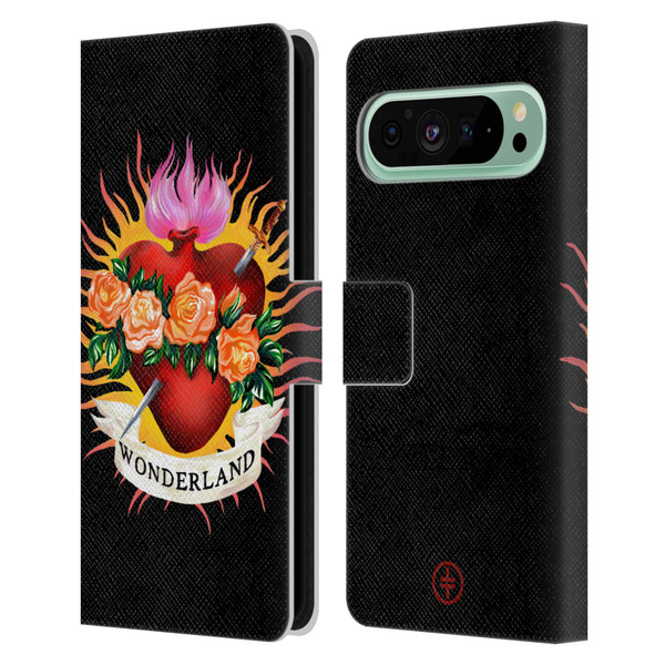 Take That Wonderland Heart Leather Book Wallet Case Cover For Google Pixel 9 Pro XL