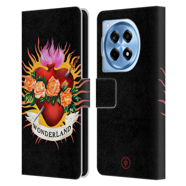 Take That Wonderland Heart Leather Book Wallet Case Cover For OnePlus 12R