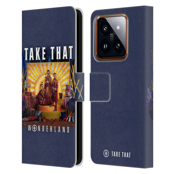 Take That Wonderland Album Cover Leather Book Wallet Case Cover For Xiaomi 14