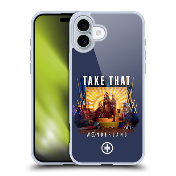 Take That Wonderland Album Cover Soft Gel Case for Apple iPhone 16 Plus