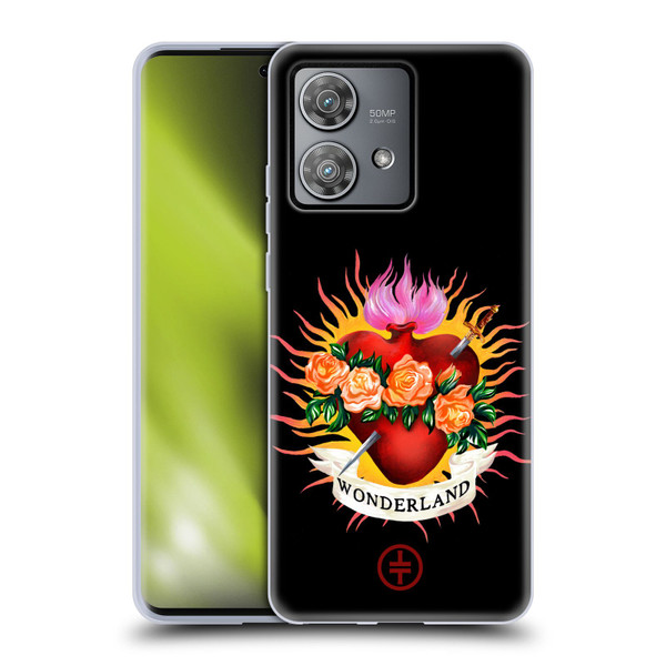 Take That Wonderland Heart Soft Gel Case for Motorola Edge 40 Neo 5G