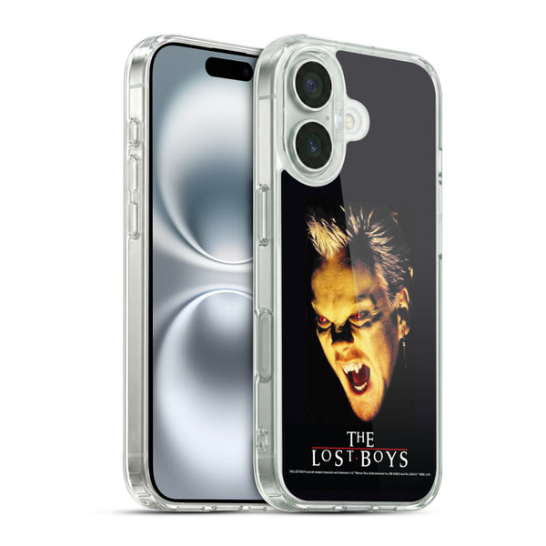 The Lost Boys Characters David Snarl Soft Gel Case for Apple iPhone 16 & MagSafe