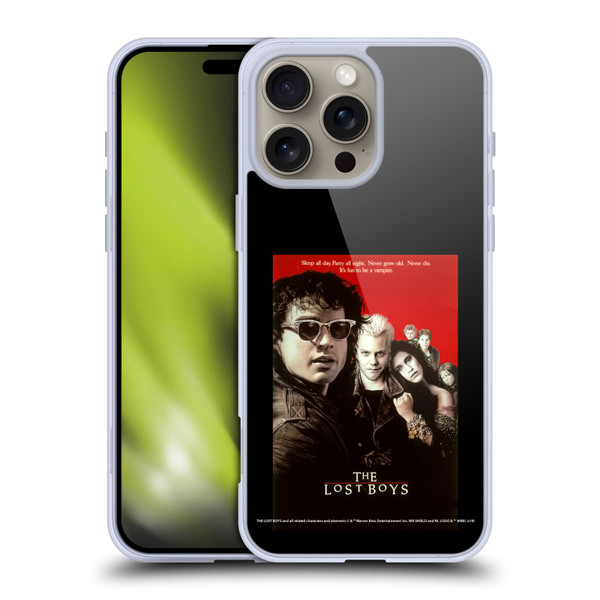 The Lost Boys Characters Poster Soft Gel Case for Apple iPhone 16 Pro Max