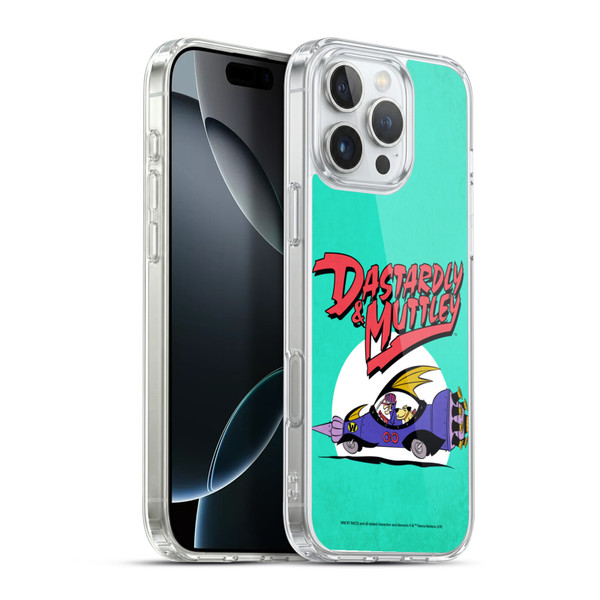 Wacky Races Classic Automobile Soft Gel Case for Apple iPhone 16 Pro Max & MagSafe