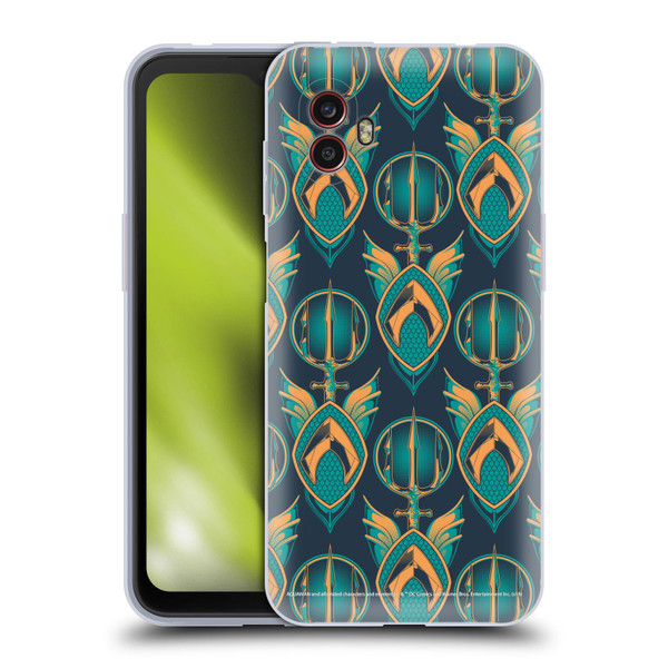 Aquaman Movie Logo Pattern Soft Gel Case for Samsung Galaxy Xcover6 Pro/Pro2