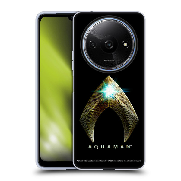 Aquaman Movie Logo Main Black Soft Gel Case for Xiaomi Redmi A3