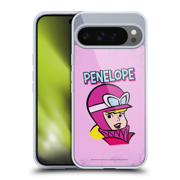 Wacky Races Classic Penelope Soft Gel Case for Google Pixel 9 Pro XL