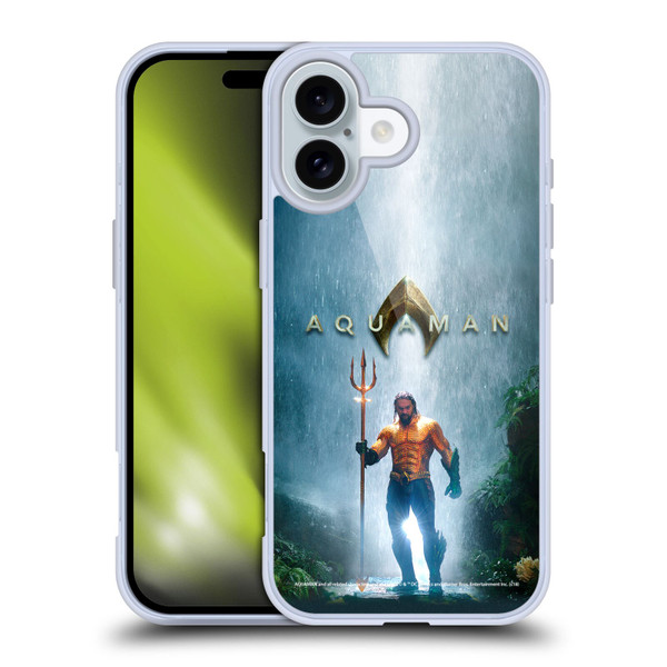 Aquaman Movie Posters Classic Costume Soft Gel Case for Apple iPhone 16