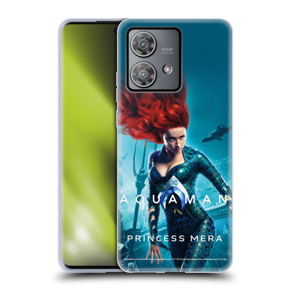 Aquaman Movie Posters Princess Mera Soft Gel Case for Motorola Edge 40 Neo 5G