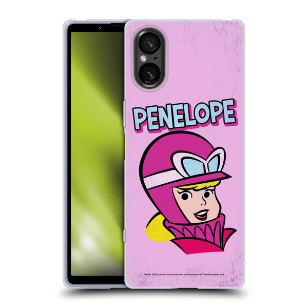 Wacky Races Classic Penelope Soft Gel Case for Sony Xperia 5 V 5G