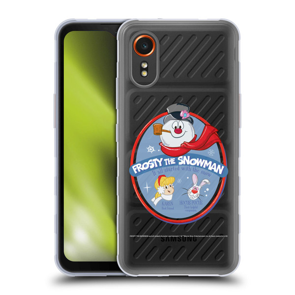 Frosty the Snowman Movie Key Art Frosty And Friends Soft Gel Case for Samsung Galaxy Xcover7 5G