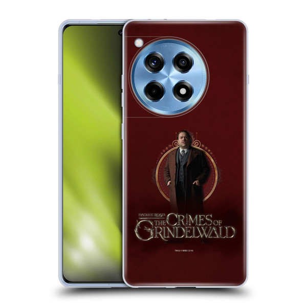 Fantastic Beasts The Crimes Of Grindelwald Character Art Jacob Kowalski Soft Gel Case for OPPO OnePlus Ace 3 5G