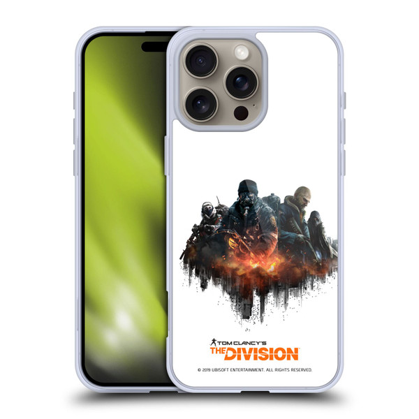 Tom Clancy's The Division Factions Group Soft Gel Case for Apple iPhone 16 Pro Max