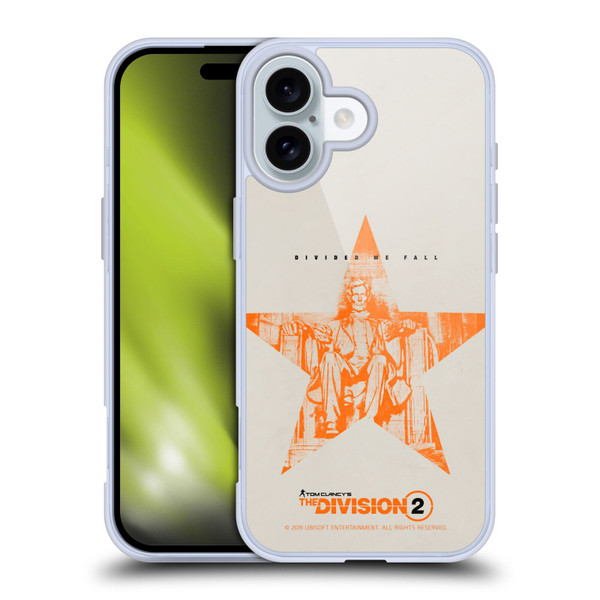 Tom Clancy's The Division 2 Key Art Lincoln Soft Gel Case for Apple iPhone 16