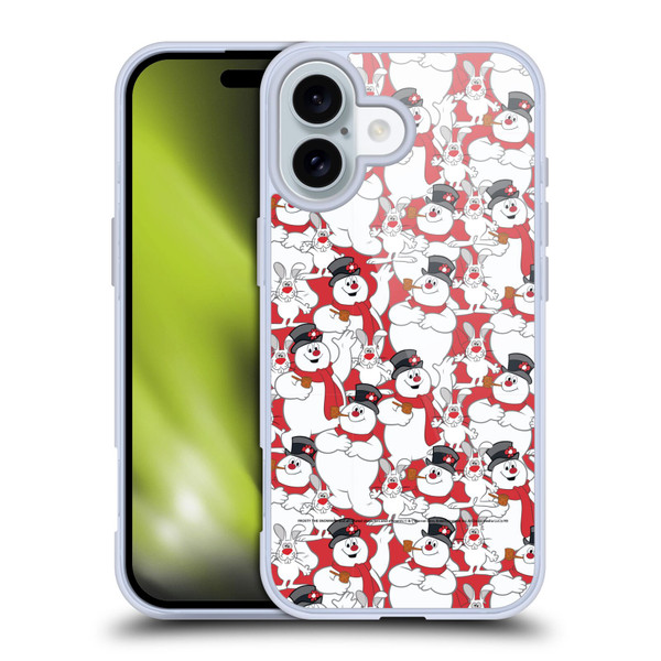 Frosty the Snowman Movie Patterns Pattern 4 Soft Gel Case for Apple iPhone 16