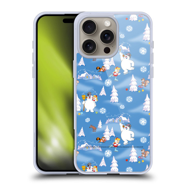 Frosty the Snowman Movie Patterns Pattern 6 Soft Gel Case for Apple iPhone 16 Pro Max