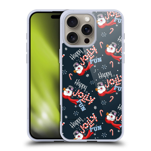Frosty the Snowman Movie Patterns Pattern 7 Soft Gel Case for Apple iPhone 16 Pro Max