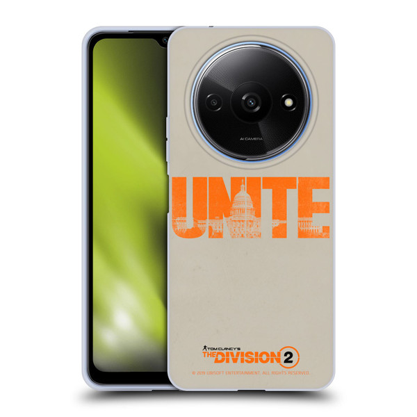 Tom Clancy's The Division 2 Key Art Unite Soft Gel Case for Xiaomi Redmi A3