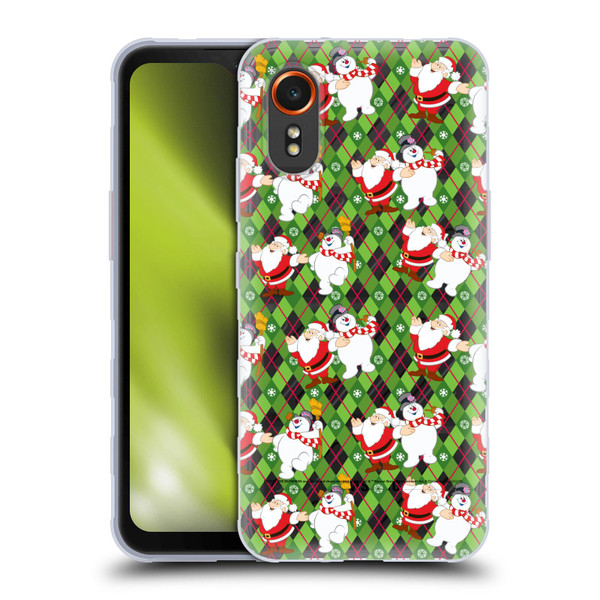 Frosty the Snowman Movie Patterns Pattern 2 Soft Gel Case for Samsung Galaxy Xcover7 5G