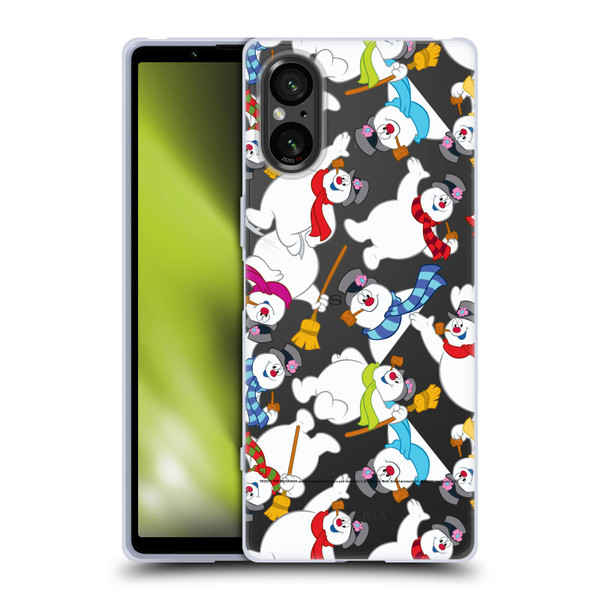 Frosty the Snowman Movie Patterns Pattern 3 Soft Gel Case for Sony Xperia 5 V 5G