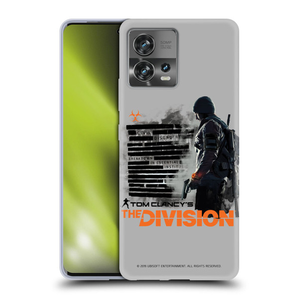 Tom Clancy's The Division Key Art Character Soft Gel Case for Motorola Moto Edge 30 Fusion
