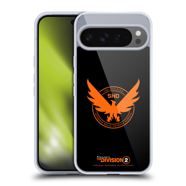 Tom Clancy's The Division 2 Logo Art Phoenix Soft Gel Case for Google Pixel 9 Pro XL