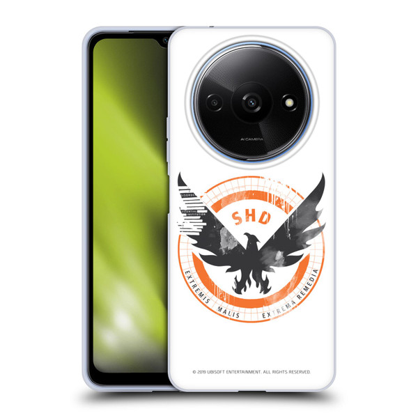 Tom Clancy's The Division Key Art Logo White Soft Gel Case for Xiaomi Redmi A3