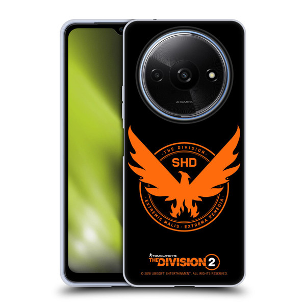 Tom Clancy's The Division 2 Logo Art Phoenix Soft Gel Case for Xiaomi Redmi A3