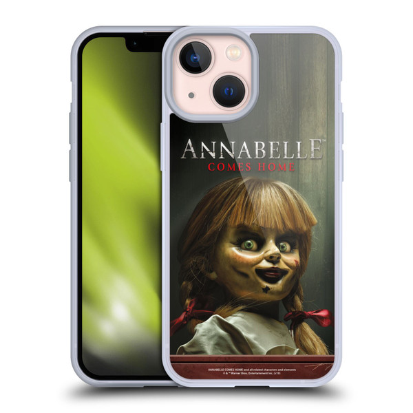 Annabelle Comes Home Doll Photography Portrait 2 Soft Gel Case for Apple iPhone 13 Mini