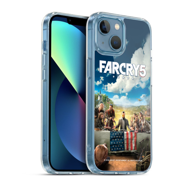 Far Cry 5 Key Art And Logo Main Soft Gel Case for Apple iPhone 13 Mini & MagSafe
