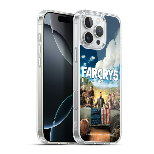 Far Cry 5 Key Art And Logo Main Soft Gel Case for Apple iPhone 16 Pro Max & MagSafe