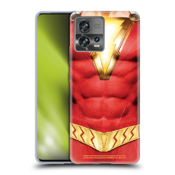 Shazam! 2019 Movie Logos Costume Soft Gel Case for Motorola Moto Edge 30 Fusion