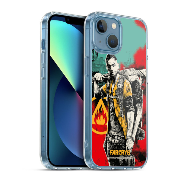 Far Cry 6 Graphics Male Dani Rojas Soft Gel Case for Apple iPhone 13 Mini & MagSafe