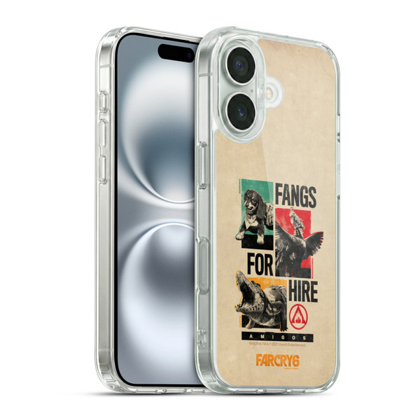 Far Cry 6 Graphics Fangs For Hire Soft Gel Case for Apple iPhone 16 & MagSafe