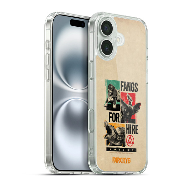 Far Cry 6 Graphics Fangs For Hire Soft Gel Case for Apple iPhone 16 Plus & MagSafe