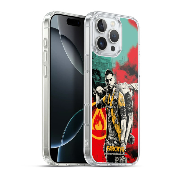 Far Cry 6 Graphics Male Dani Rojas Soft Gel Case for Apple iPhone 16 Pro Max & MagSafe
