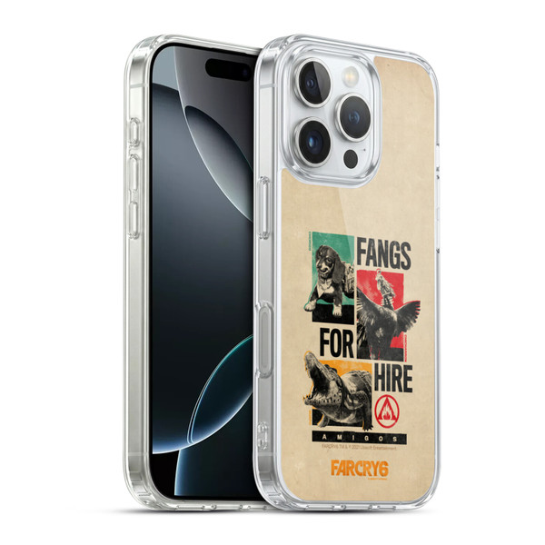 Far Cry 6 Graphics Fangs For Hire Soft Gel Case for Apple iPhone 16 Pro & MagSafe