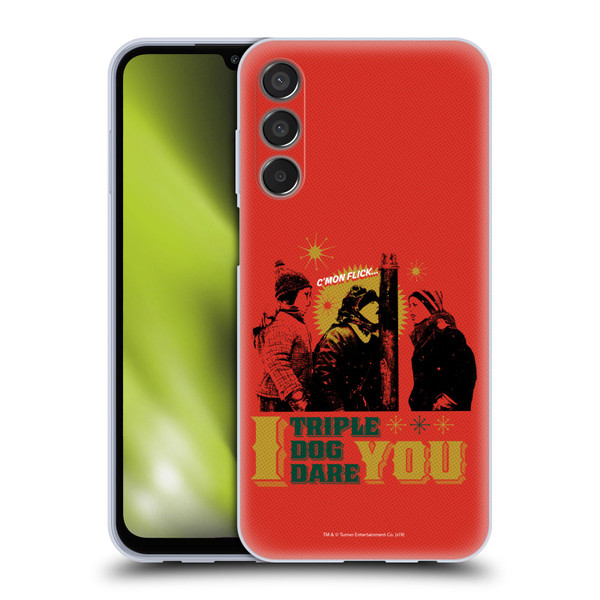 A Christmas Story Composed Art Triple Dog Dare Soft Gel Case for Samsung Galaxy M15/F15 5G