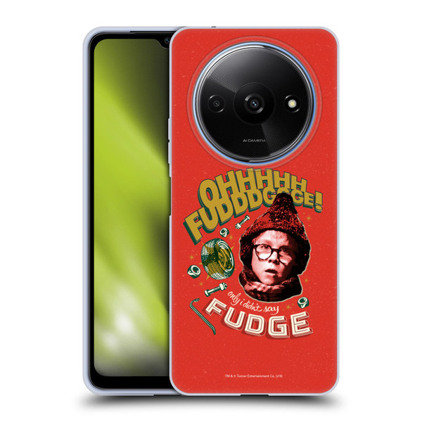 A Christmas Story Composed Art Oh Fudge Soft Gel Case for Xiaomi Redmi A3