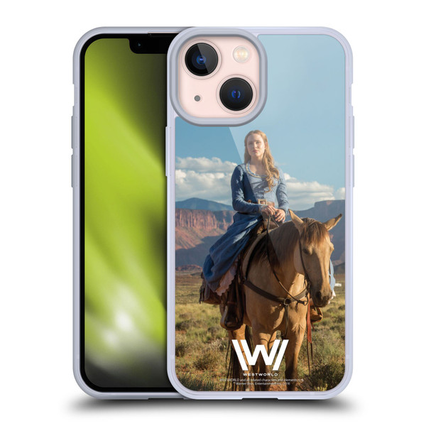 Westworld Characters Dolores Abernathy Soft Gel Case for Apple iPhone 13 Mini