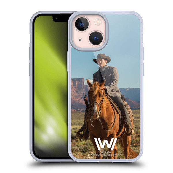 Westworld Characters Teddy Flood Soft Gel Case for Apple iPhone 13 Mini
