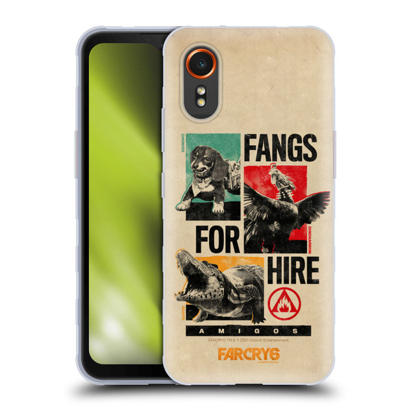 Far Cry 6 Graphics Fangs For Hire Soft Gel Case for Samsung Galaxy Xcover7 5G