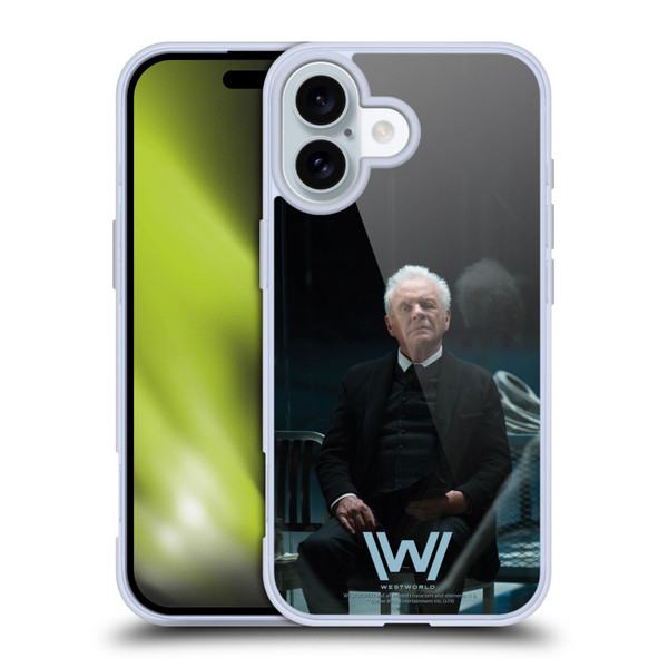 Westworld Characters Robert Ford Soft Gel Case for Apple iPhone 16