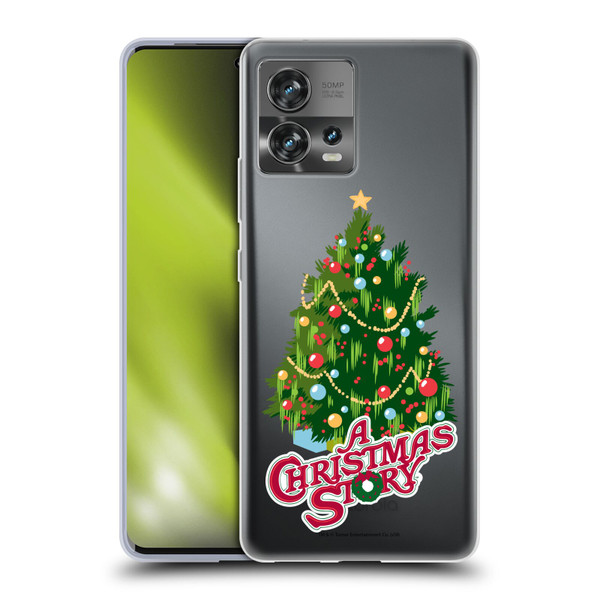 A Christmas Story Graphics Holiday Tree Soft Gel Case for Motorola Moto Edge 30 Fusion