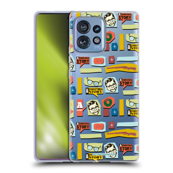 A Christmas Story Graphics Pattern 2 Soft Gel Case for Motorola Moto Edge 40 Pro