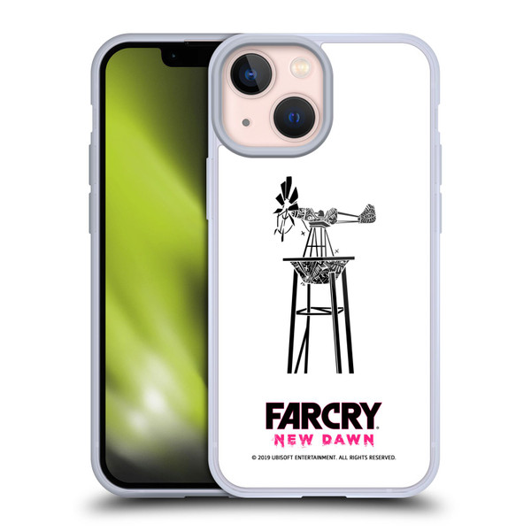 Far Cry New Dawn Graphic Images Tower Soft Gel Case for Apple iPhone 13 Mini