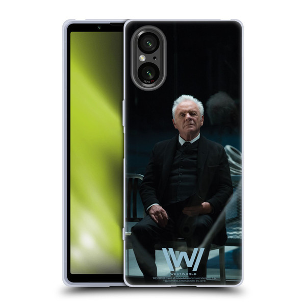Westworld Characters Robert Ford Soft Gel Case for Sony Xperia 5 V 5G