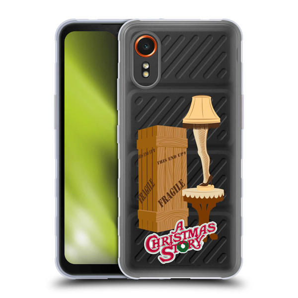 A Christmas Story Graphics Leg Lamp Soft Gel Case for Samsung Galaxy Xcover7 5G